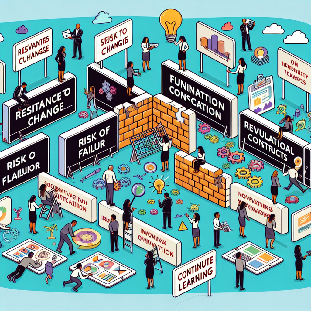 Retos comunes que enfrentan las organizaciones al innovar